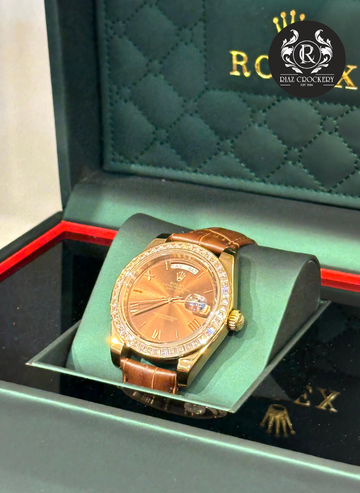ROLEX DAY-DATE DIAMOND WATCH