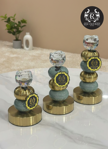 METAL GOLD CANDLE HOLDER
