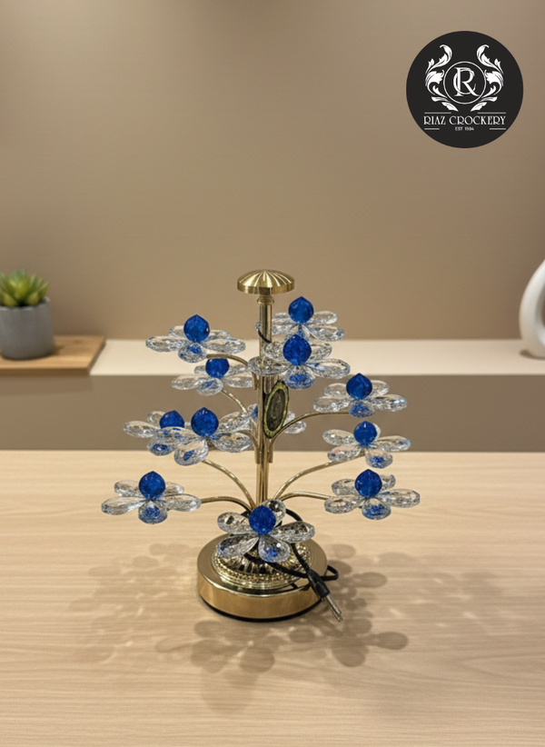 CRYSTAL GOLD TABLE LAMP