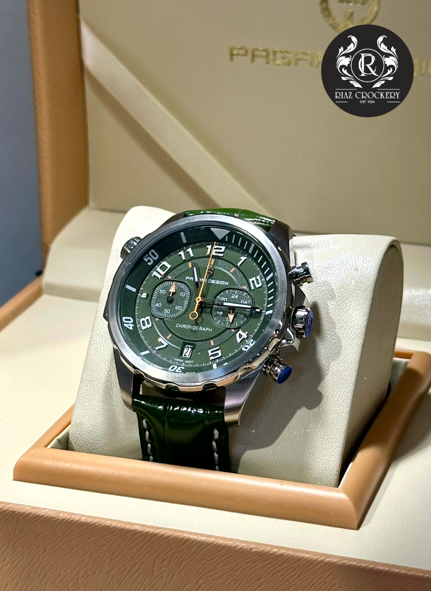 PAGANI LEATHER STRIP WATCH