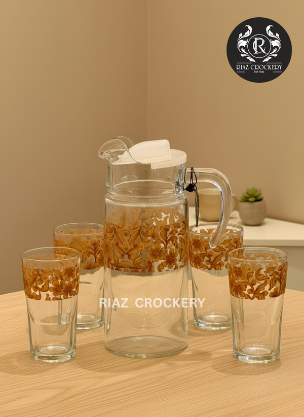 Fancy Ware Water Set 8-pcs
