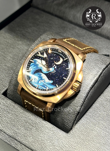 PAGANI LEATHER STRIP WATCH
