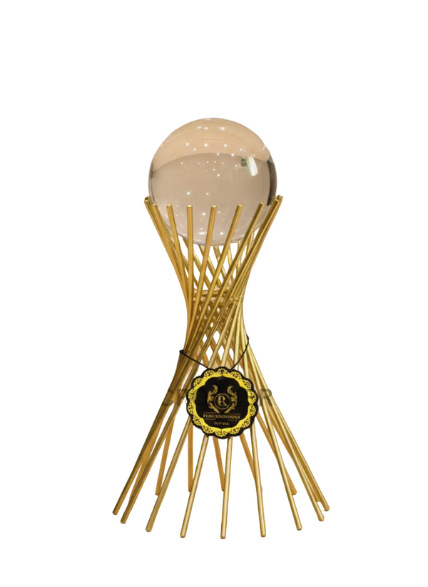 KC GOLDEN STAND CRYSTAL BALL