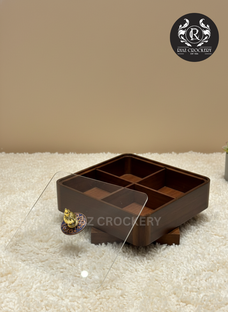 LUCKY BAMBOO DRY FRUIT TRAY