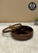 WOODEN FANCY DRY FRUIT TRAY