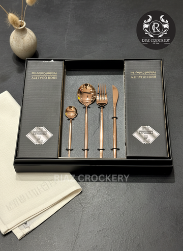 PRODUCT WHITE GOLD 24-PCS CUTLERY SET