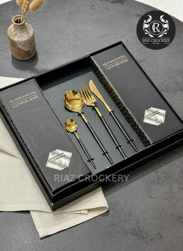 PRODUCT WHITE GOLD 24-PCS CUTLERY SET