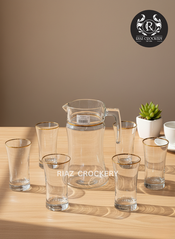 Bistro Gold Touch Water Set 7-pcs