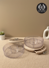 ACRYLIC DRY FRUIT TRAY 2-STEP