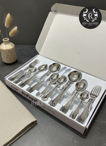 NAFEES 36-PCS CUTLERY SET