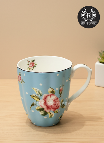Blue Bird Kingry Bone Mug 1-pcs
