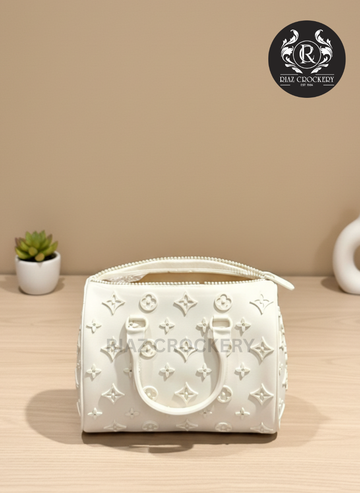 KC CERAMIC PURSE VASE