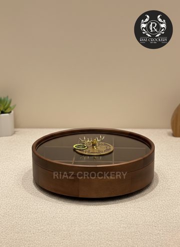WOODEN DRY FRUIT TRAY