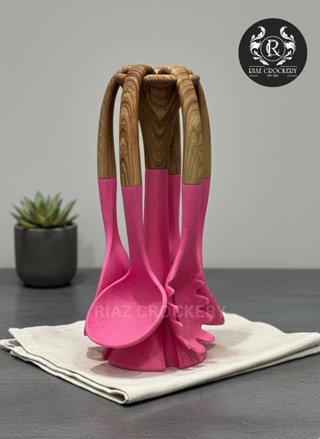 SILICON 6-PCS SPOON SET