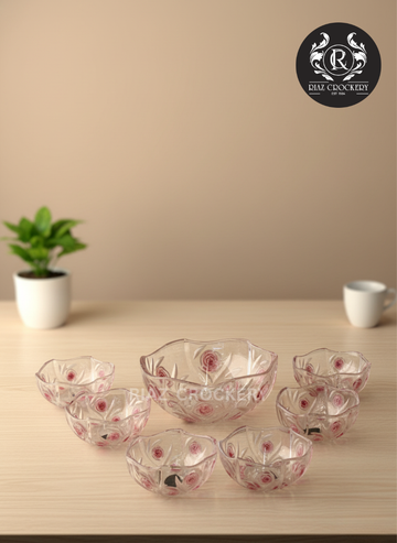 ATC Rose Color 7-pcs Fruit Set