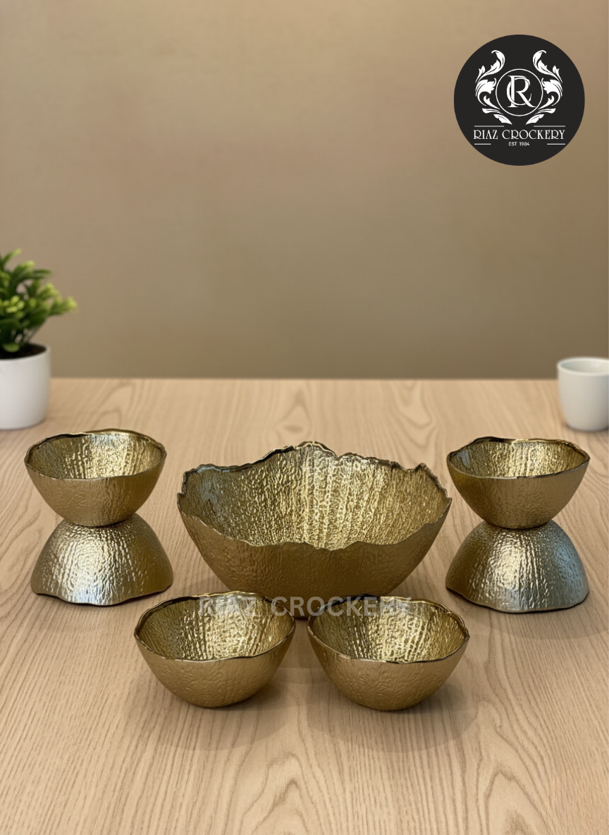 Crystal Turkish Fruit Set 7-pcs