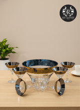 Home Table Hand Cut 7-pcs Ice Cream Set