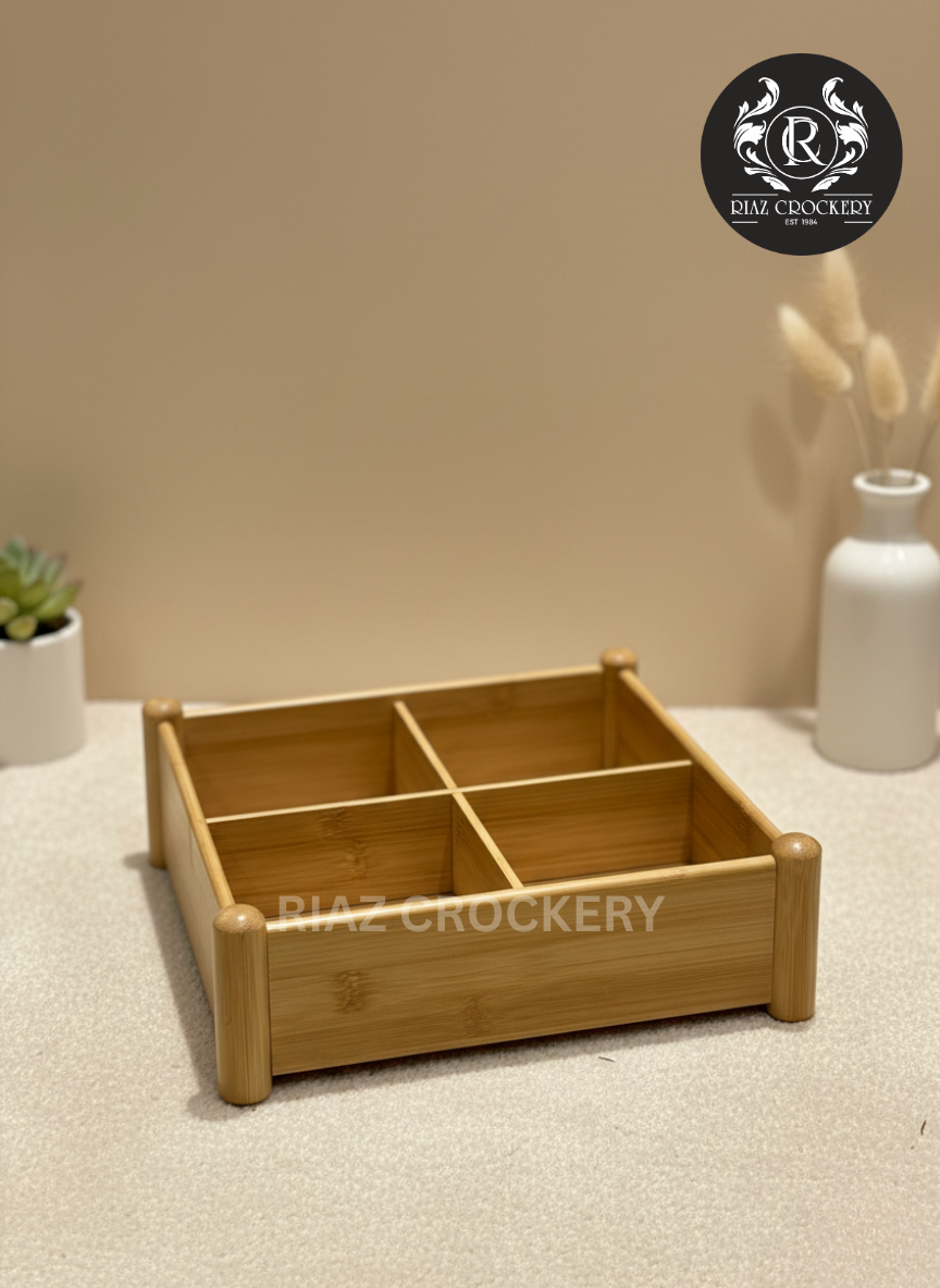 TDL WOODEN DRY FRUIT TRAY