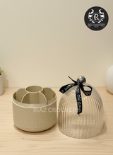 BRUSH + SPOON HOLDER ROUND