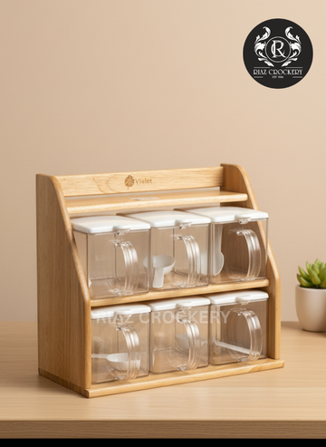 VIOLET SPICE RACK