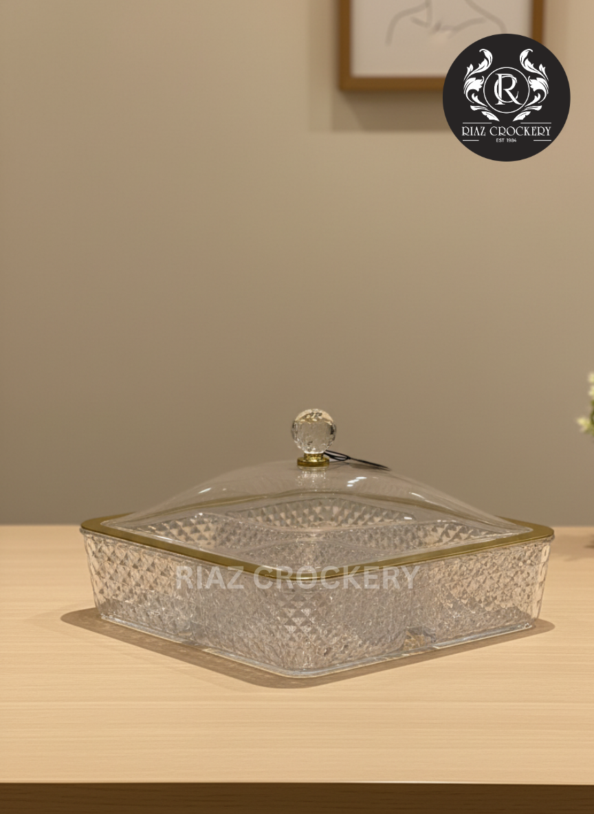 ACRYLIC DRY FRUIT TRAY
