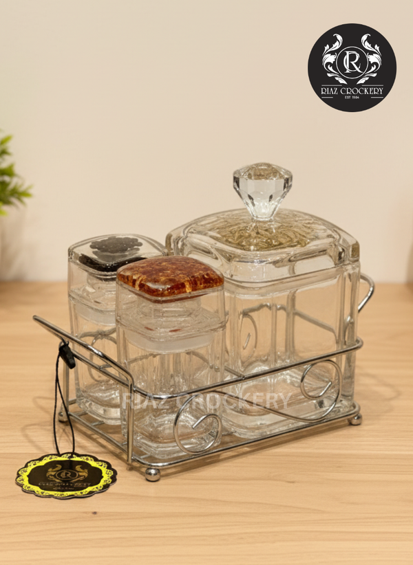 ACRYLIC CRUET SET