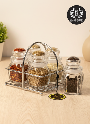 JAM JAR ARCYLIC 4-PCS CRUET SET