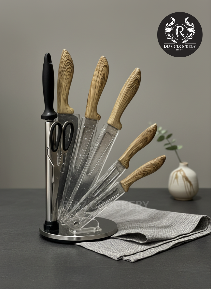 HX KITCHEN 7-PCS KNIFE SET
