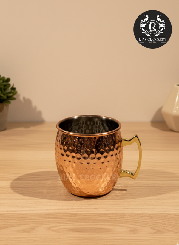 GOLDEN COPPER MUG