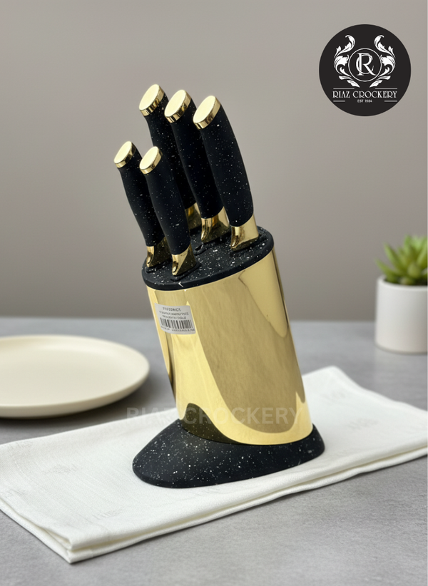 TUOMEI KITCHEN 7-PCS KNIFE SET