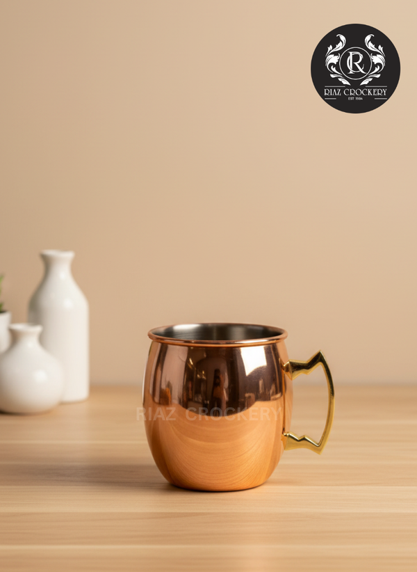 GOLDEN COPPER MUG
