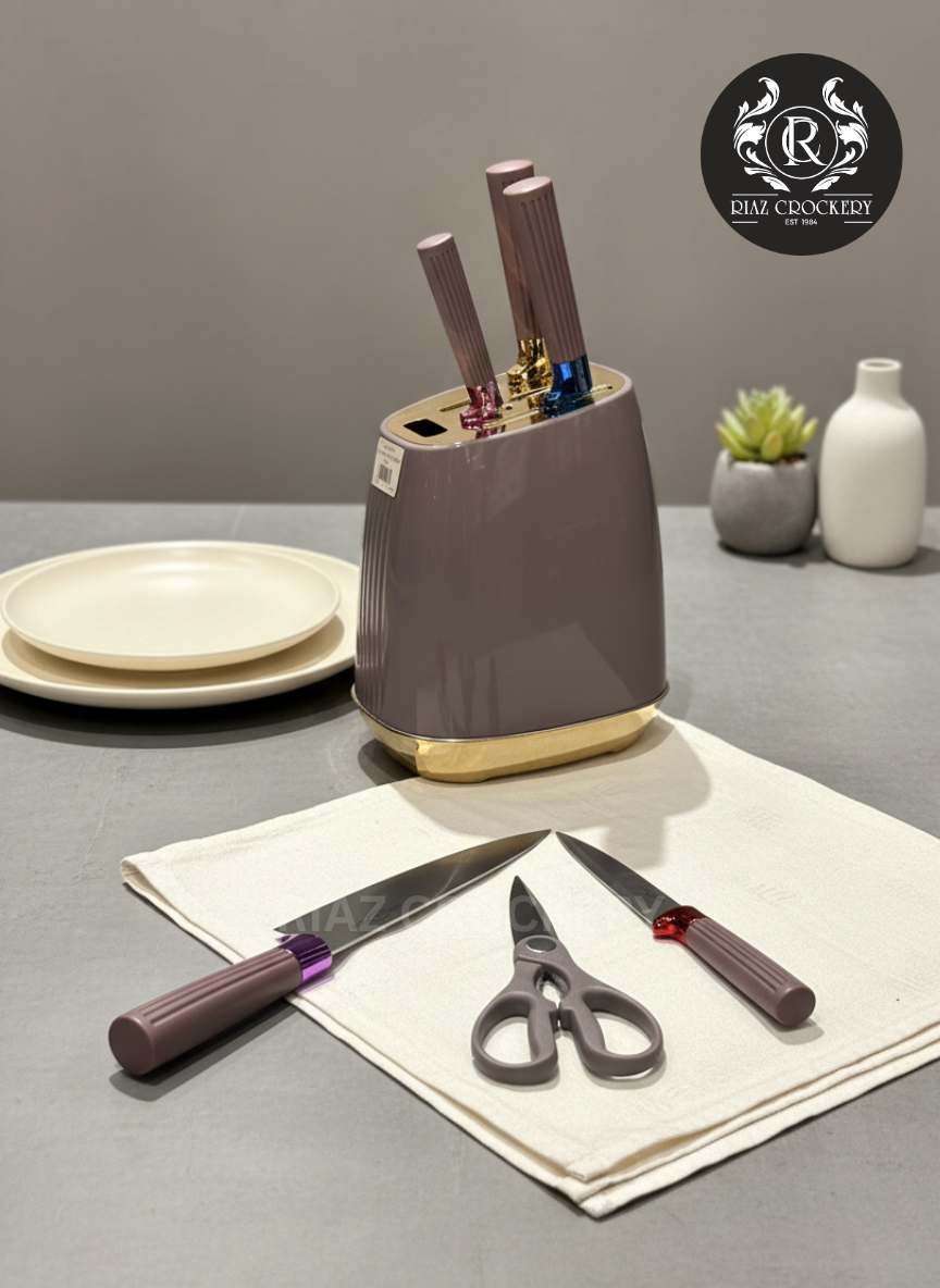HX KITCHEN 7-PCS KNIFE SET