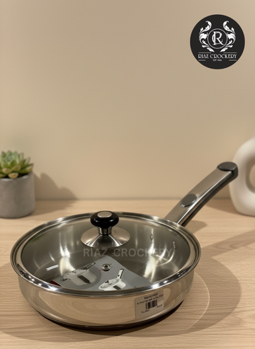ALPHA FRY PAN STEEL 22-CM