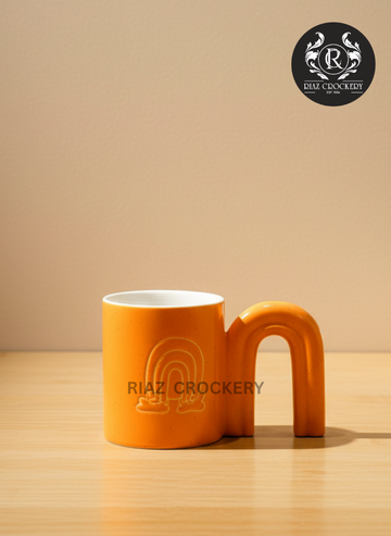 Half Handle Bone Mug