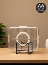 ACRYLIC 8-POT DRY FRUIT TRAY