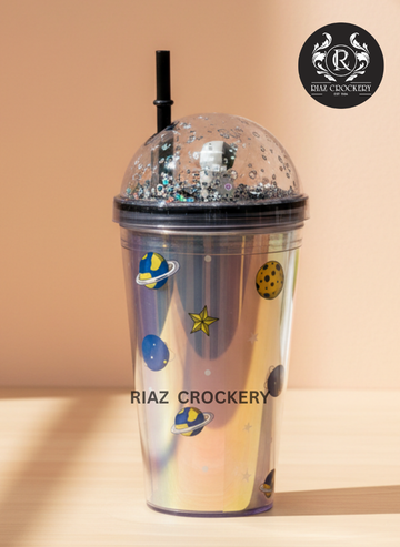 Sipper Acrylic Straw Bottle
