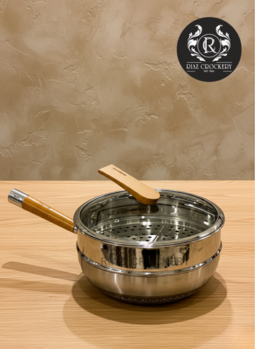 SECITE  STEEL WOK STEAMER
