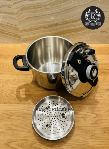 HAPPY UNIQUE STEEL COOKER 9.0LTR