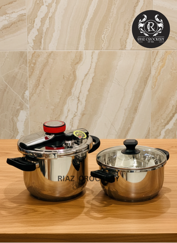 UNIQUE PRESSURE COOKER SET 5+7LTR