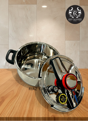 KNOB TYPE PRESSURE COOKER 5LTR