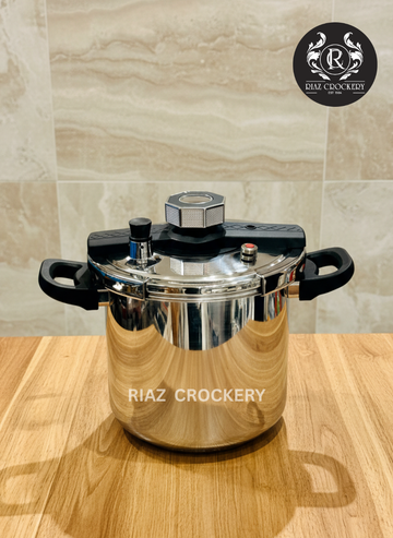 INOX STEEL PRESSURE COOKER 8LTR-22CM