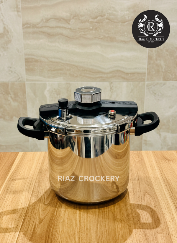 INOX STEEL PRESSURE COOKER 8LTR-22CM