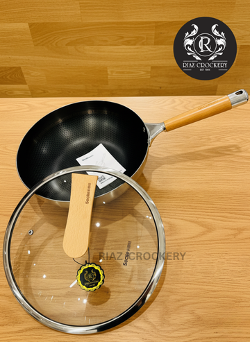 SECITE  STEEL WOK STEAMER